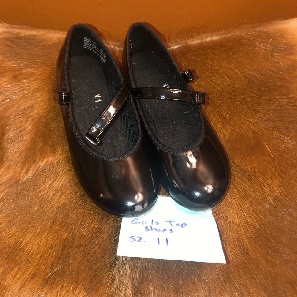 Little girls tap shoes size 11